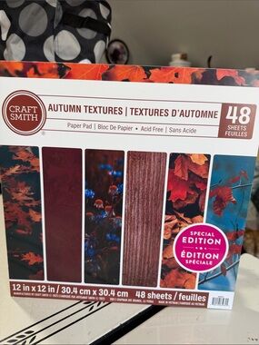 Craft Smith Autumn Textures Paper Pad